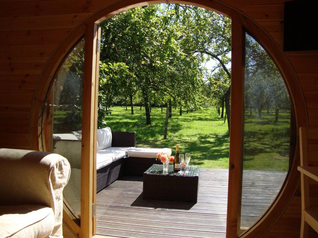 Orchard Farm Luxury Glamping And Campsite 格拉斯顿伯里 外观 照片